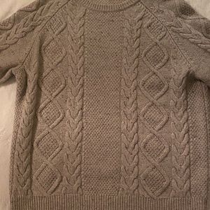 Merino Wool Madewell Cable Knit Sweater NWOT